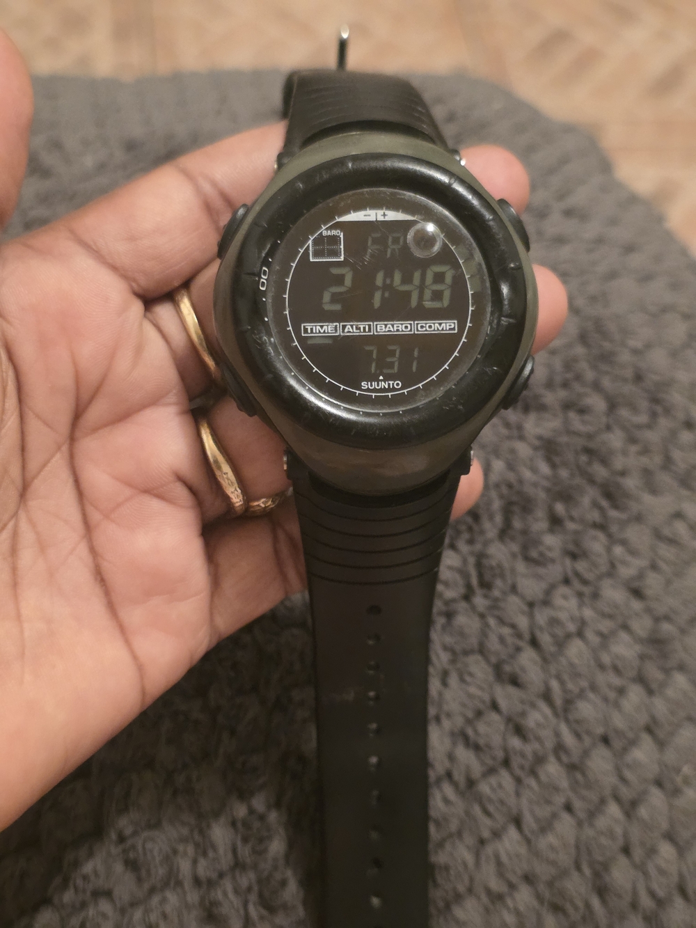 Suunto Core Digital Sport Watch - Black